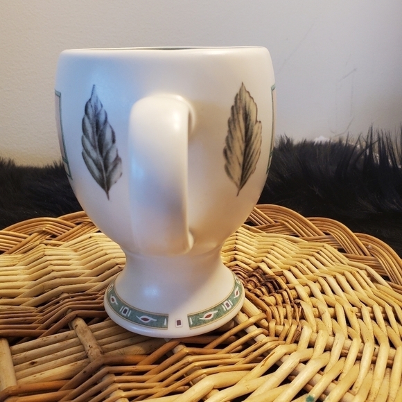 Portfolio By Pfaltzgraff Naturewood Gardening Footed Mug 1 Ib 5"×3" - Picture 2 of 10